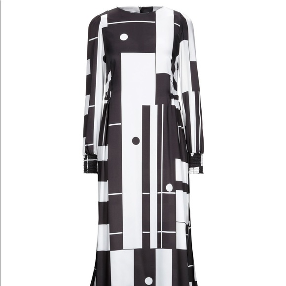 Biancoghiaccio geometric print Dress - Picture 3 of 9